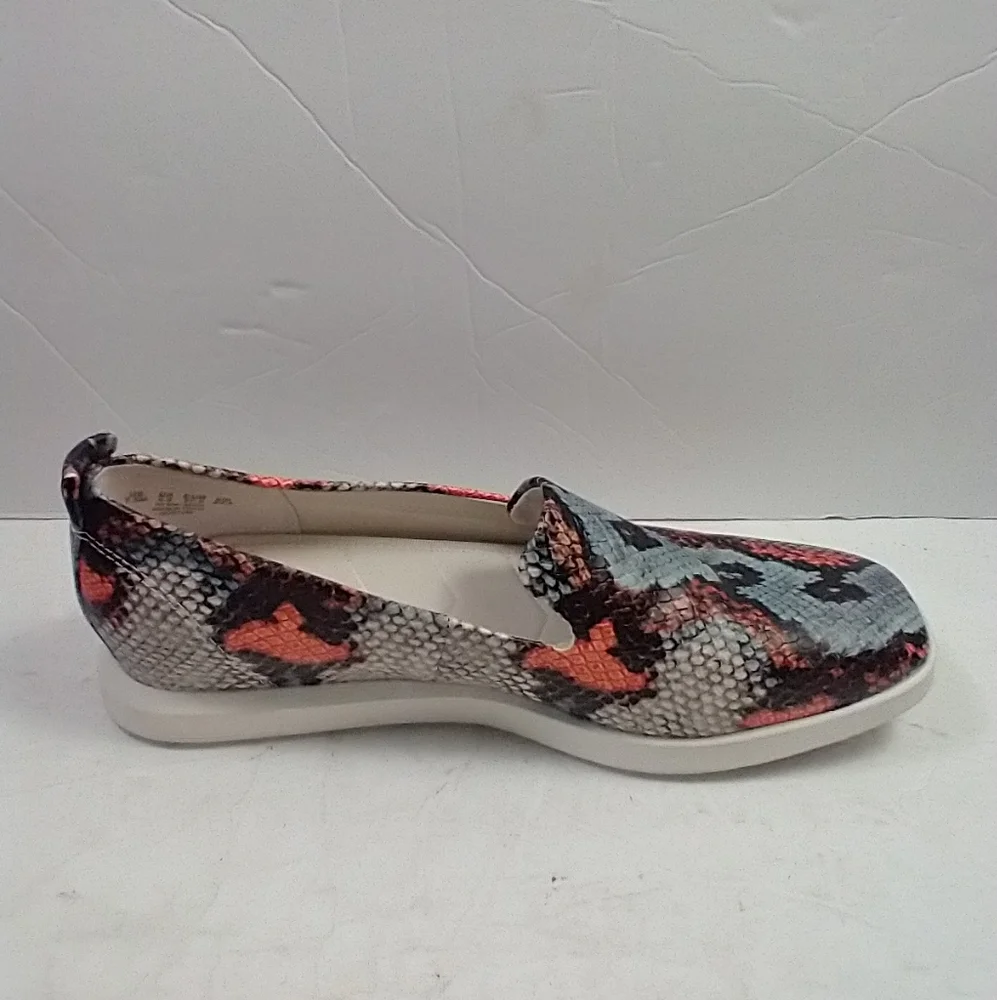 Franco Sarto Boston Snake Embossed Slip-On Loafers Shoes Women's sz 7.5M